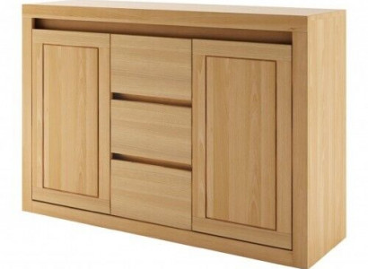 Sideboard dresser solid wood cabinet cabinets genuine wood oak 140x90cm dressers