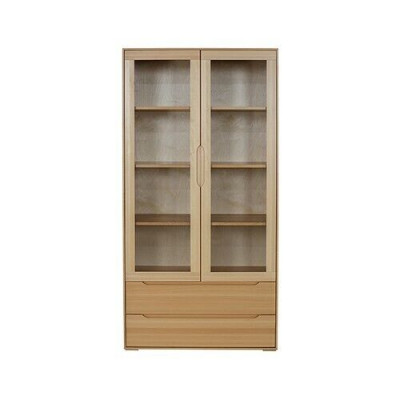 Classic display cabinet showcase handmade solid wood cabinet wood cabinets