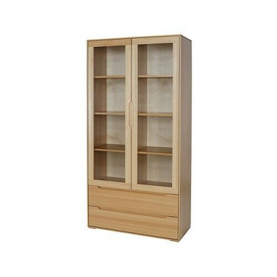 Classic display cabinet showcase handmade solid wood cabinet wood cabinets