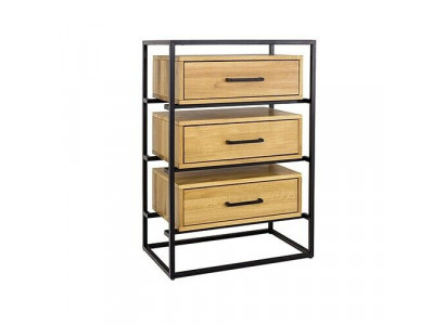 Designer Loft Dresser Sideboard Cabinet Living Room Shelf Luxury Metal Dressers