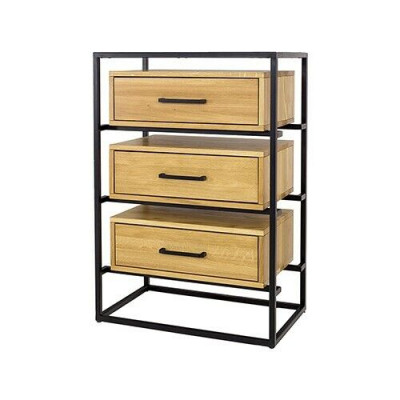 Designer Loft Dresser Sideboard Cabinet Living Room Shelf Luxury Metal Dressers