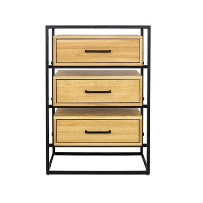 Designer Loft Dresser Sideboard Cabinet Living Room Shelf Luxury Metal Dressers