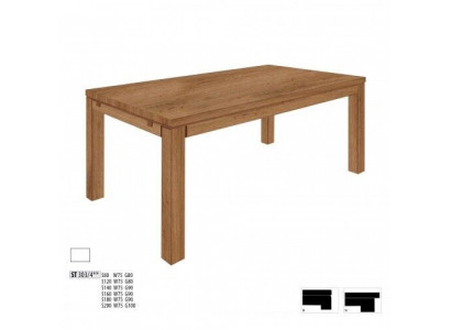 Dining table set dining room living room suite wood design tables 140x90cm