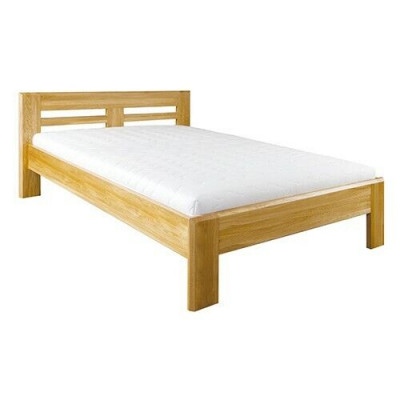 Beds Wooden Bed Real Wood Bed Hotel Design Style Solid 120x200 Bedroom