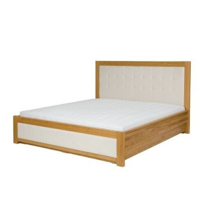 Solid Wood Double Bed, Beech Wood Bedroom Furniture, Wooden, New, 180x200cm