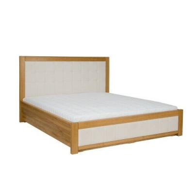 Solid Wood Double Bed, Beech Wood Bedroom Furniture, Wooden, New, 180x200cm