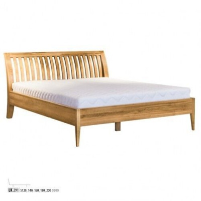 Solid wood bed double marriage beds beech bedroom furniture wood 140x200cm new