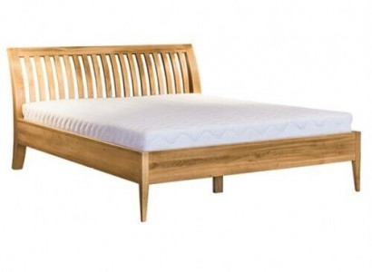 Solid wood bed double marriage beds beech bedroom furniture wood 140x200cm new