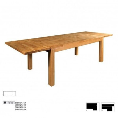 Dining Room Dining Table Solid Tables Table 140x90cm Real Wood Solid Wood New Furniture