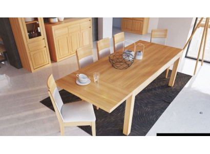 Handcrafted beech wood table dining table conference table meeting table
