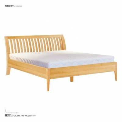 Solid wood bed bedroom beds 100x200 cm single bed solid furniture furniture