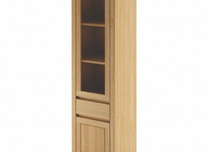 Wooden Cabinet Glass Display Case Handcrafted Solid Wood Living Room Cabinet
