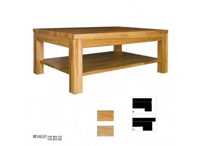 Wooden coffee tables made from solid wood, living room furniture 120x80cm, solid tables