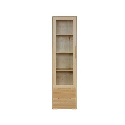 Massive display cabinet genuine handcrafted solid wood cabinet wood cabinets glass display cabinets