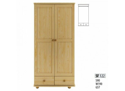 Wood wardrobe closet wardrobe bedroom solid wood furniture wood cabinets