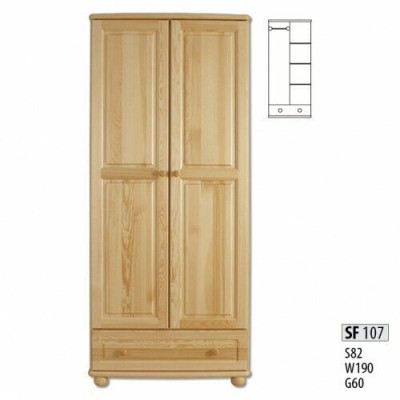 Real wood solid wood wardrobe closet bedroom wardrobe new