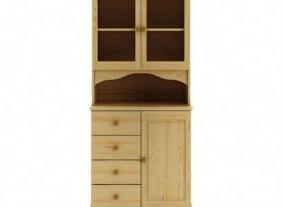 Kitchen cabinet solid wood buffet cabinet sideboard handcrafted solid furniture china cabinet