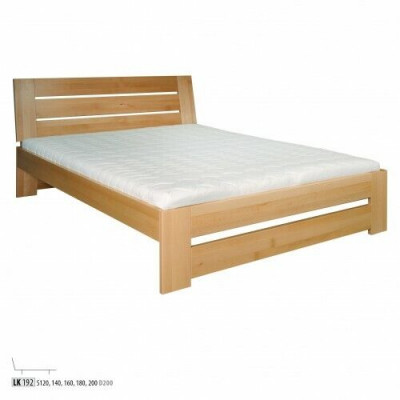 Solid wood bed real wood bed beds bedroom hotel 180x200 cm style solid furniture