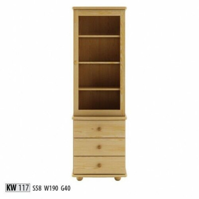 Showcase living room furniture wood display cabinets glass cabinet shelf sideboard new solid