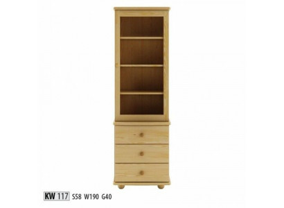 Showcase living room furniture wood display cabinets glass cabinet shelf sideboard new solid
