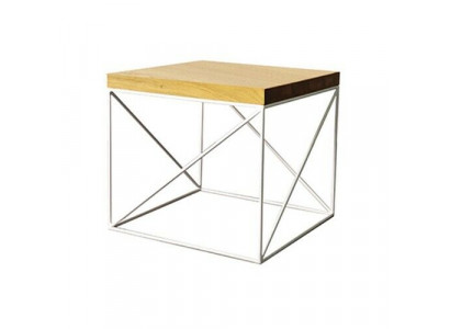 Side Table Coffee Table Real Wood Solid Furniture Oak 55x55cm New Tables