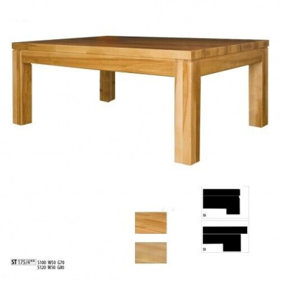 Coffee table sofa tables, sofa side table, real wood, solid furniture, 120x80cm.