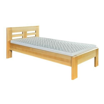 Wooden bed real wood bed beds bedroom hotel 100x200 style solid furniture