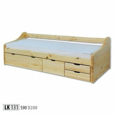 Wooden bed, solid wood bed, beds, bedroom, hotel, 90x200 style, solid furniture.