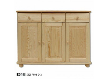Sideboard dresser sideboard solid pine living room solid wood wood