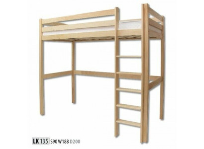 Children's bed children's bunk bed ladder loft bed furniture wood furniture bunk bed solid wood