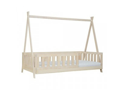 Wooden Bed Real Wood Bed Canopy Bed Hotel 90x200 Style Solid Furniture New