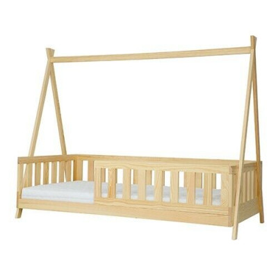 Wooden Bed Real Wood Bed Canopy Bed Hotel 90x200 Style Solid Furniture New