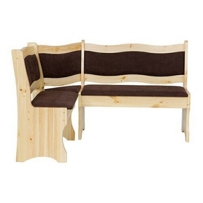 Corner bench solid wood pine dining room country house handmade corner benches new