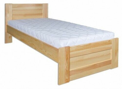Solid wood bed, massive bedroom beds 100x200cm, single bed, solid furniture, furniture