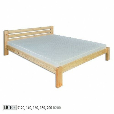 Wooden bed slatted frame double bed solid wood furniture wooden furniture handmade 200*200 cm