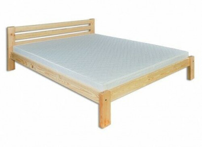 Wooden bed slatted frame double bed solid wood furniture wooden furniture handmade 200*200 cm