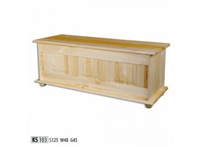 Solid wood storage box wooden crate lid pine handmade box boxes 125x45