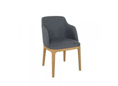 Chair, armchair, upholstery, chairs, lounge, solid wood, textile, wood, armchair, leather, new