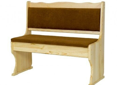 Wooden bench, seating bench 100 cm pine solid wood furniture kitchen bench real wood