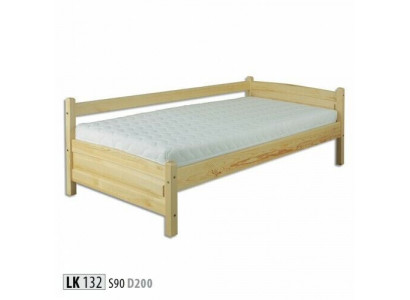 Solid wood bed pine wood bed frame 90x200 solid wood handmade new guest bed