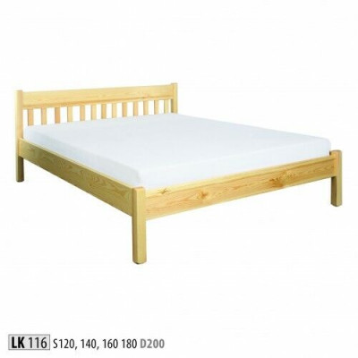 Solid wood bed 180x200 double bed pine solid wood bed 180x200