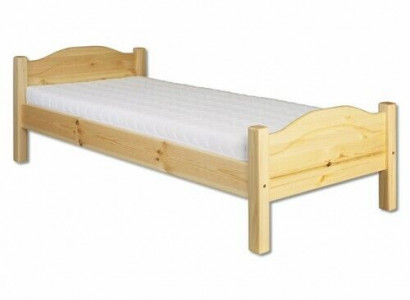 Single bed youth bed pine bed pine solid wood wooden bed 100x200 handmade new