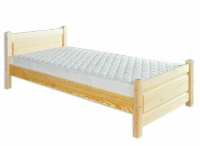 Solid wood bed genuine wood, massive wood bed 100x200 single bed, senior bed, handmade