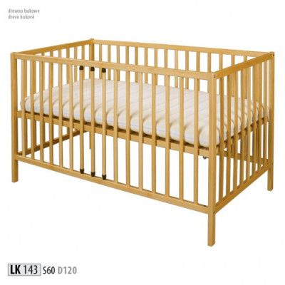 Baby crib children's bed 120x60 solid wood furniture wooden furniture handmade