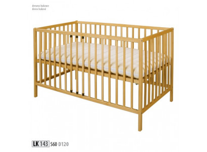 Baby crib children's bed 120x60 solid wood furniture wooden furniture handmade