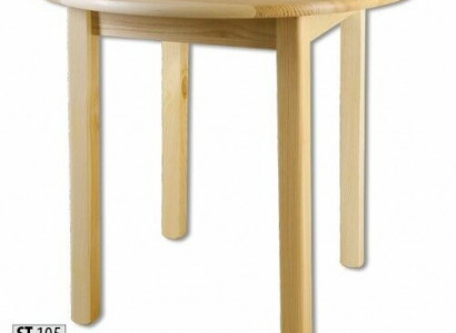 Round dining table wooden table solid pine table handcrafted round table