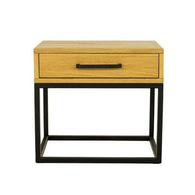 Bedside table Nightstand Dresser Side table Console Wood Metal Consoles New