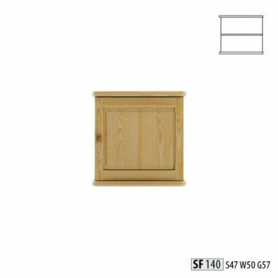Wall cabinet hanging cabinet storage cabinet kitchen bathroom solid wood furniture real wood shelf