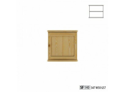 Wall cabinet hanging cabinet storage cabinet kitchen bathroom solid wood furniture real wood shelf