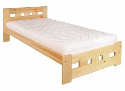 Single bed youth bed pine bed pine solid wood wooden bed 100x200 handmade